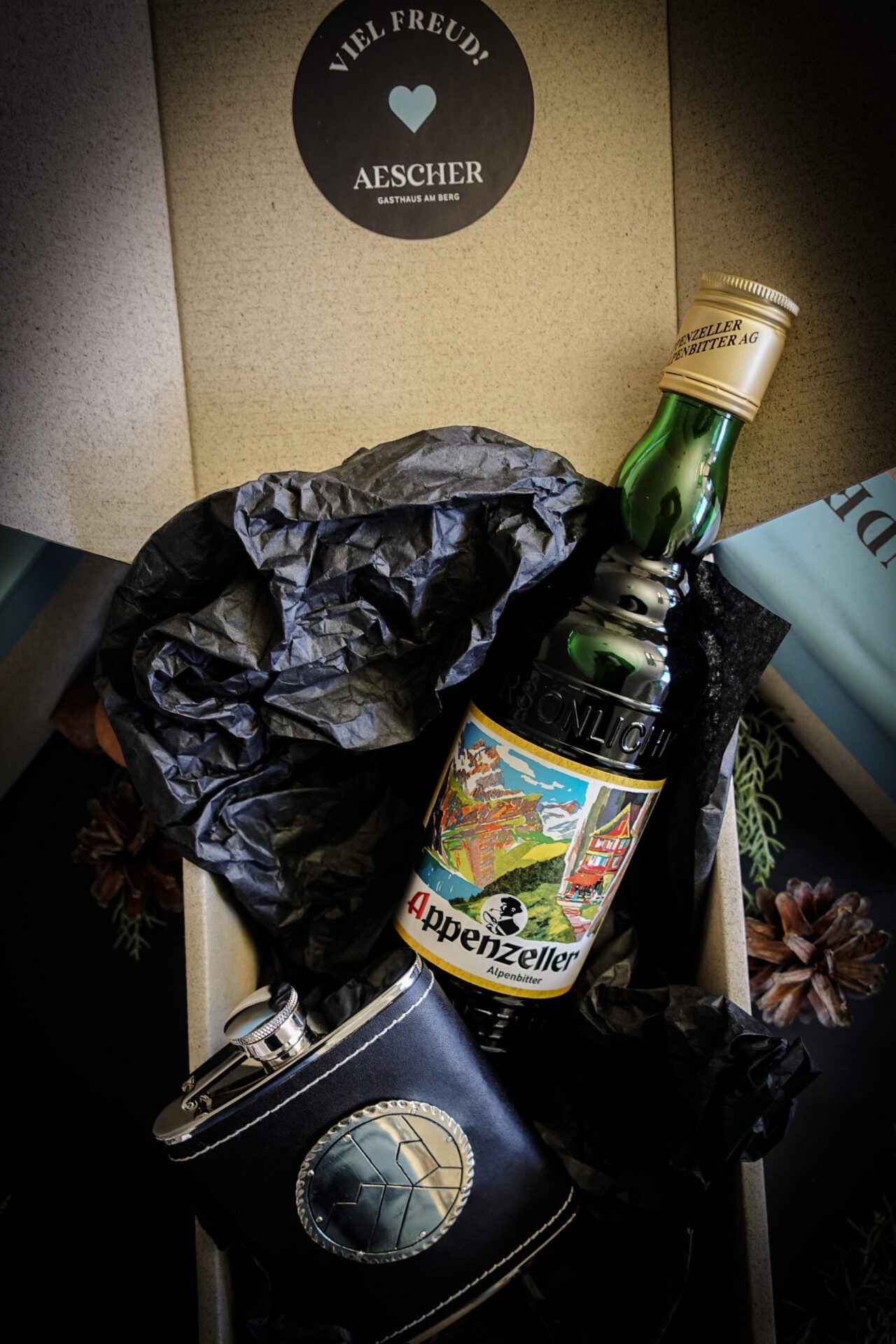 Geschenkbox "Gipfelschnepsle"